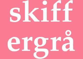 Synonym skiffergrå