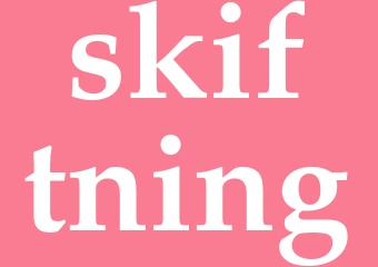 Synonym skiftning