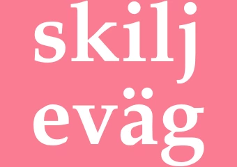 Synonym skiljeväg