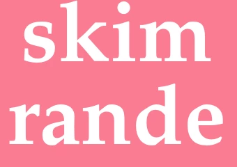 Synonym skimrande
