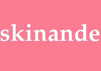Synonym skinande