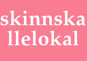 Synonym skinnskallelokal
