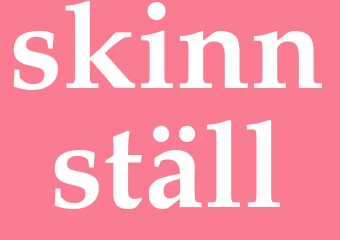 Synonym skinnställ