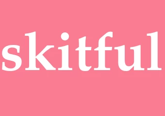 Synonym skitful