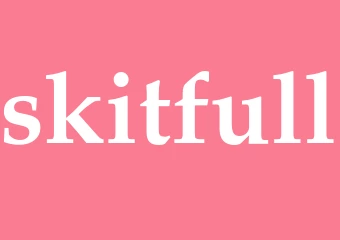 Synonym skitfull
