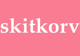 Synonym skitkorv
