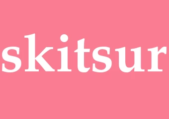 Synonym skitsur