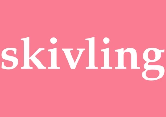 Synonym skivling