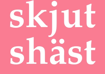 Synonym skjutshäst