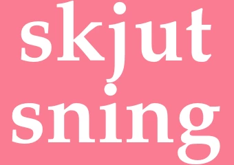 Synonym skjutsning
