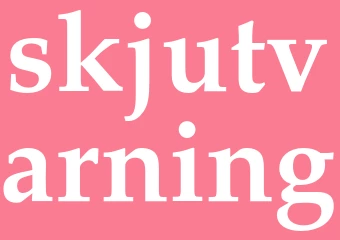 Synonym skjutvarning