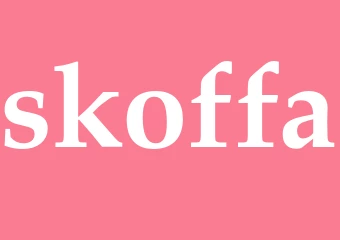 Synonym skoffa