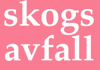 Synonym skogsavfall
