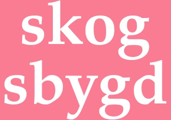 Synonym skogsbygd