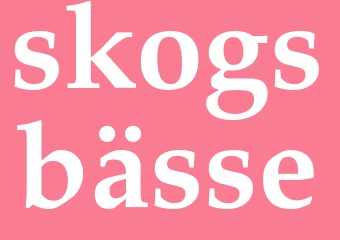 Synonym skogsbässe