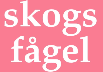 Synonym skogsfågel