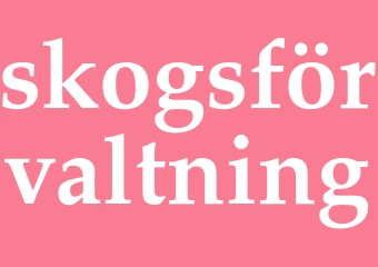Synonym skogsförvaltning