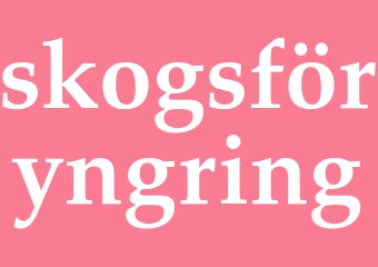 Synonym skogsföryngring