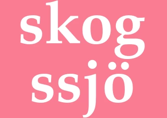 Synonym skogssjö