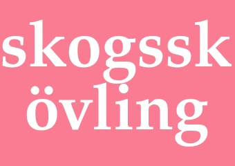 Synonym skogsskövling