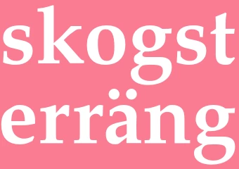 Synonym skogsterräng