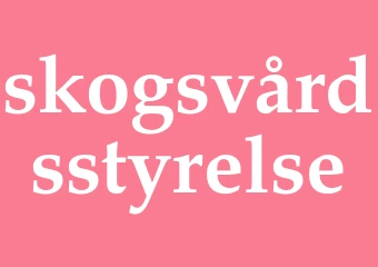Synonym skogsvårdsstyrelse