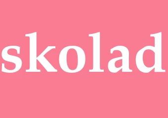 Synonym skolad