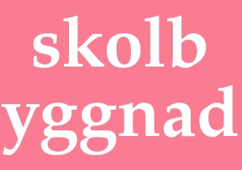 Synonym skolbyggnad