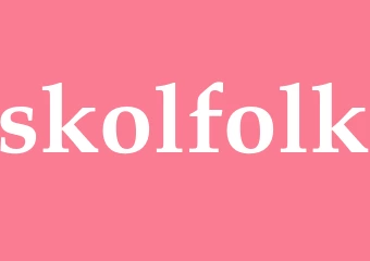 Synonym skolfolk