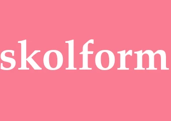 Synonym skolform