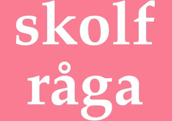 Synonym skolfråga