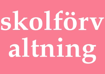 Synonym skolförvaltning