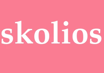 Synonym skolios