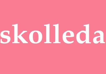 Synonym skolleda