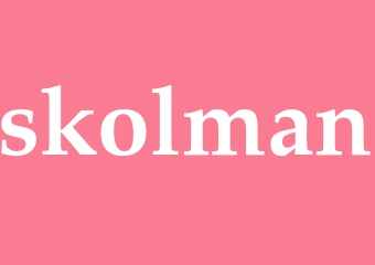 Synonym skolman