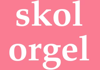 Synonym skolorgel