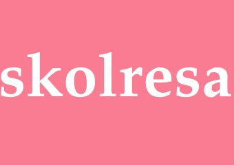 Synonym skolresa