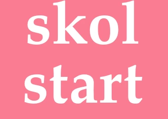 Synonym skolstart