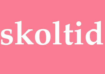 Synonym skoltid