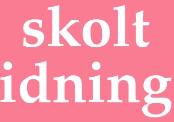 Synonym skoltidning