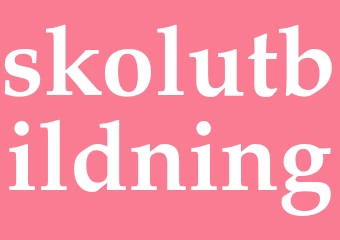 Synonym skolutbildning