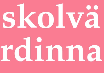 Synonym skolvärdinna