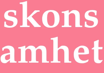 Synonym skonsamhet