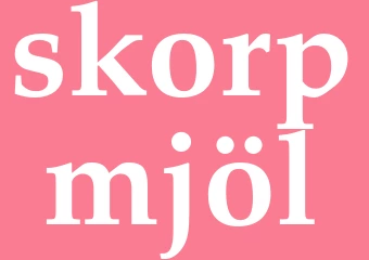 Synonym skorpmjöl