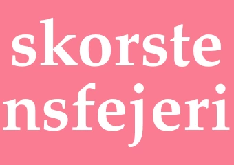 Synonym skorstensfejeri