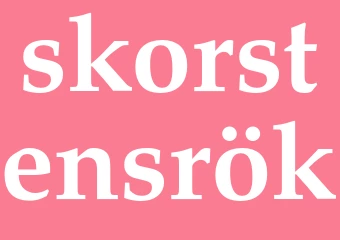 Synonym skorstensrök