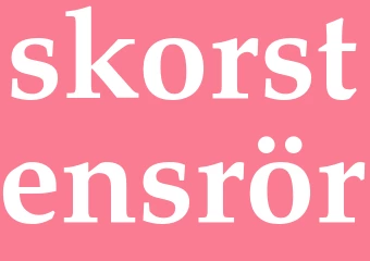 Synonym skorstensrör