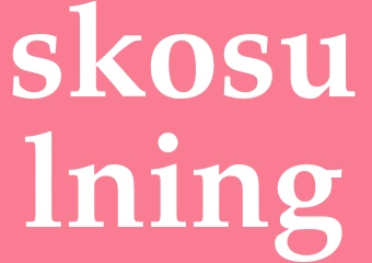 Synonym skosulning
