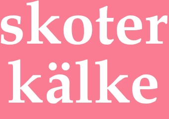 Synonym skoterkälke