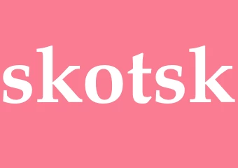 Synonym skotsk